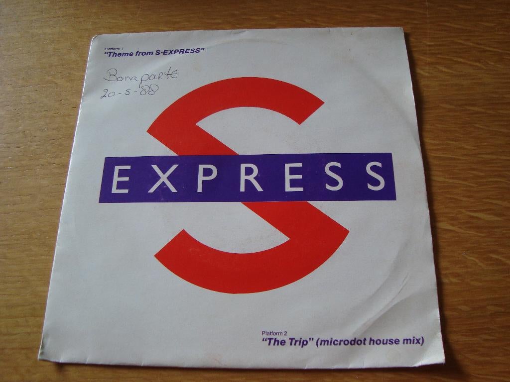 S Epress -theme from S Express, Ophalen of Verzenden, Zo goed als nieuw, Pop, Single