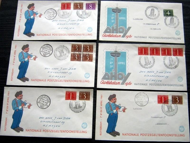 Tentoonstelling Ahoy Rotterdam 1961 en Bretep 1963, Verzenden, Beschreven, Nederland