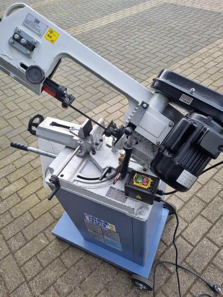 HBM Lintzaagmachine - Zo goed als nieuw, 70 mm of meer, HBM, 600 tot 1200 watt, Ophalen of Verzenden