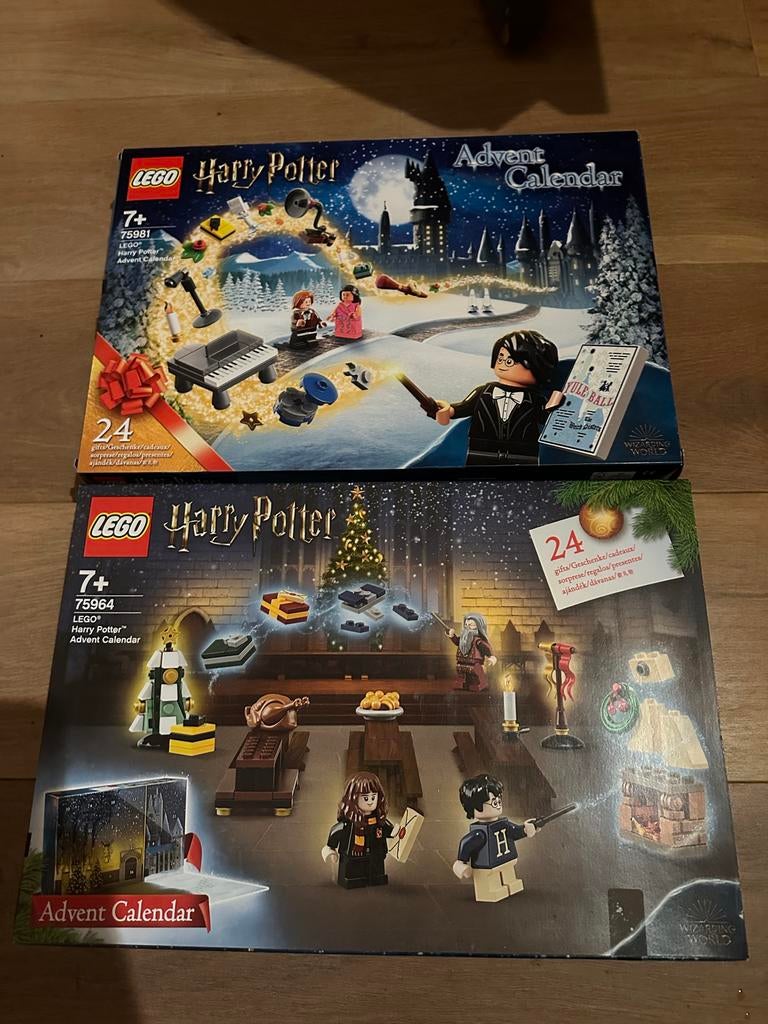 LEGO Harry Potter Adventkalenders 75981 & 75964 (Nieuw), Ophalen of Verzenden, Nieuw, Complete set, Lego