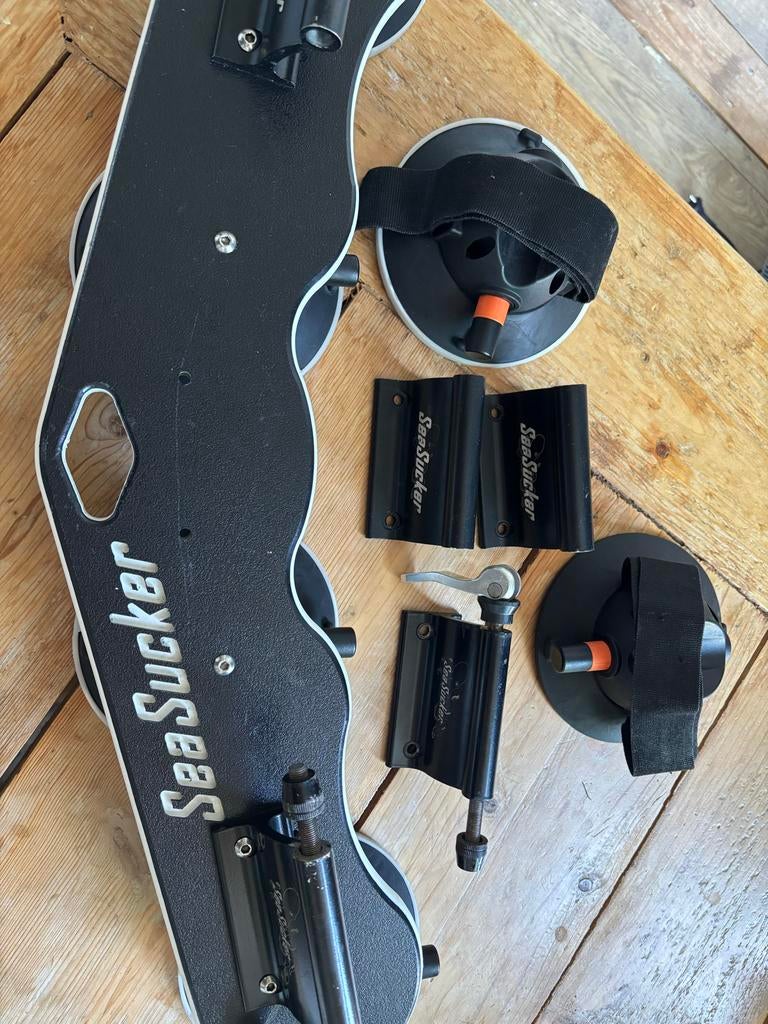 SeaSucker fietsendrager voor op het dak — te huur!, Auto diversen, Fietsendragers, Ophalen, 2 fietsen, Gebruikt, Dakdrager
