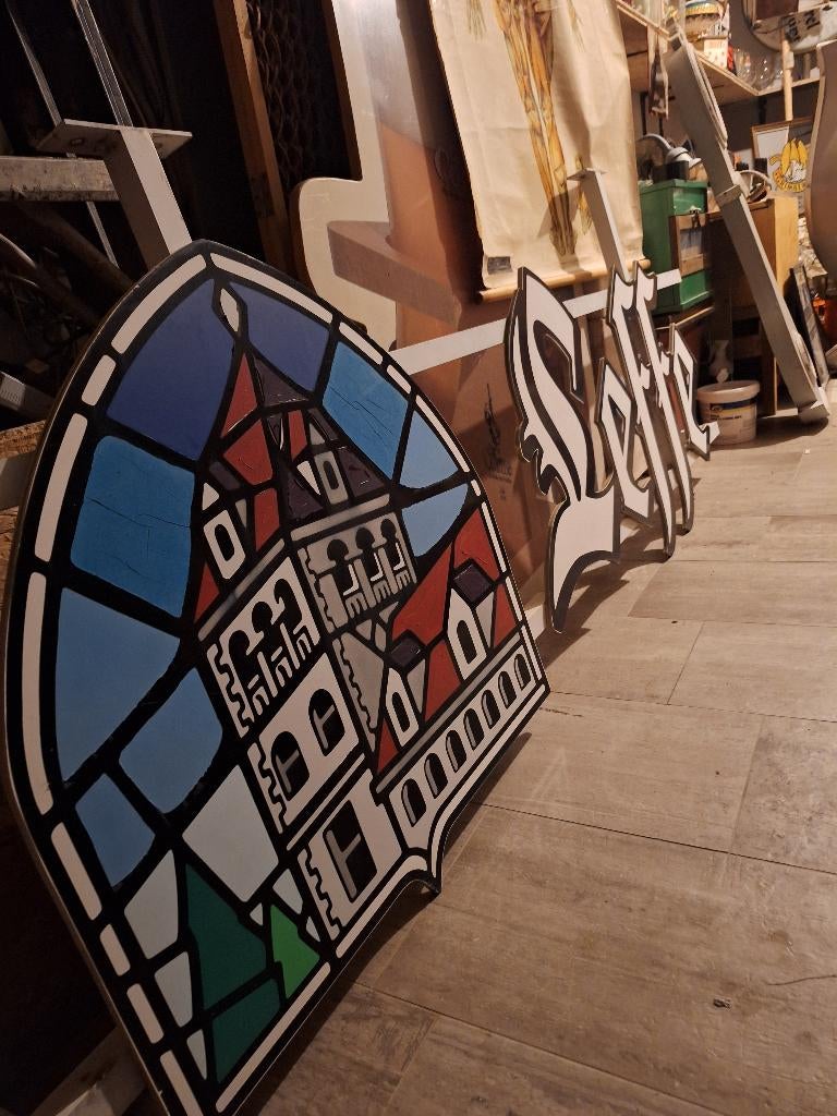 bierreclame, Verzamelen, Ophalen, Reclamebord