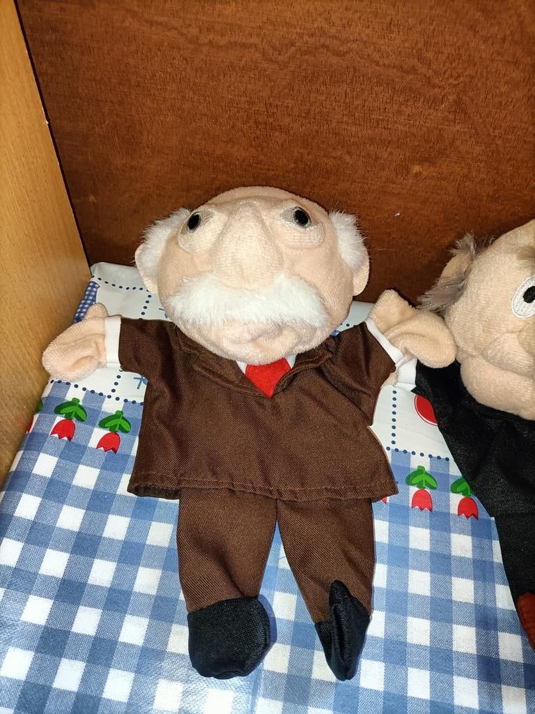 Waldorf en Stattler handpop Oude mannetjes The Muppets, Kinderen en Baby's, Speelgoed | Knuffels en Pluche, Ophalen of Verzenden