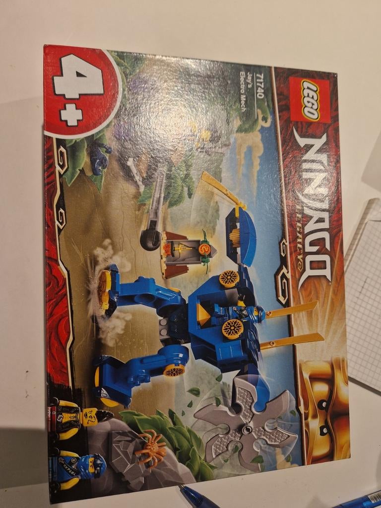 LEGO Ninjago 71740 Jay's Electro Mech - Nieuw in doos, Ophalen of Verzenden, Nieuw, Complete set, Lego