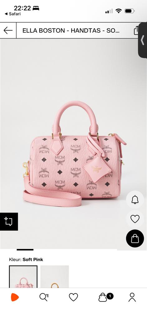 MCM Roze tas Origineel geseald, Ophalen of Verzenden, Nieuw, Roze, Handtas