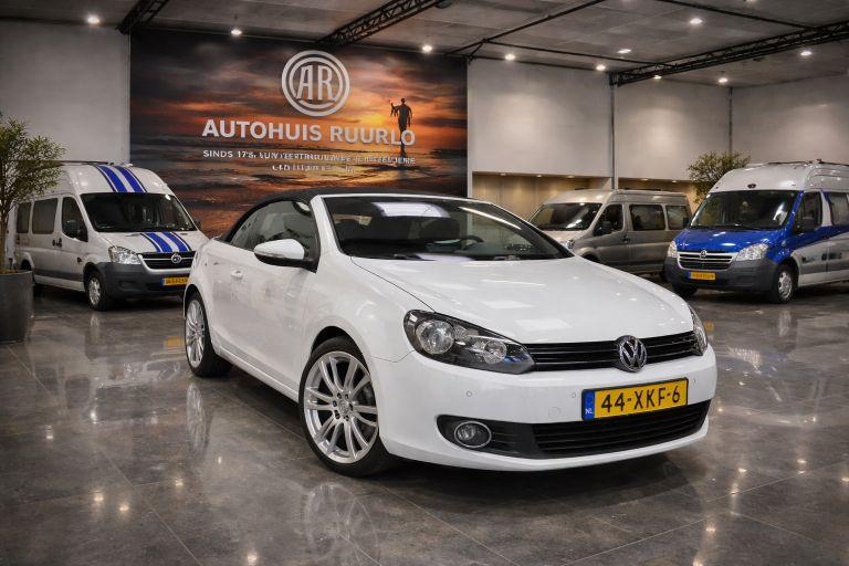 Volkswagen Golf Cabriolet Dealeronderhouden NAP APK GARANTIE, Voorwielaandrijving, Euro 5, Stof, Zwart