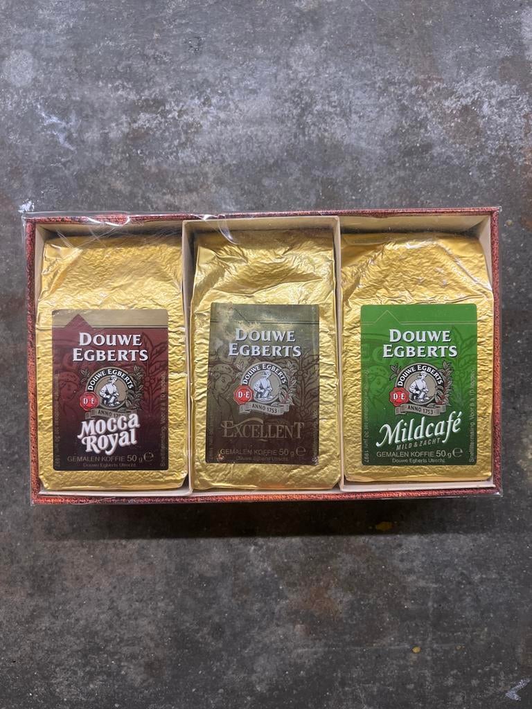Douwe Egberts Koffie Geschenkset - Originele Mini Verpakking, Ophalen of Verzenden, Nieuw, Verpakking
