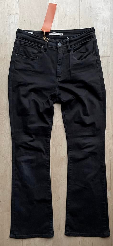 Levi’s Levis Levi 725 High Rise Bootcut jeans W30 L30 zwart, Ophalen of Verzenden, Zo goed als nieuw, Zwart, W30 - W32 (confectie 38/40)