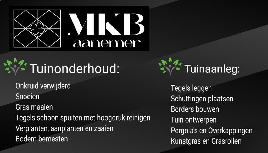 Tuinman gezocht, Diensten en Vakmensen, Tuinmannen en Stratenmakers