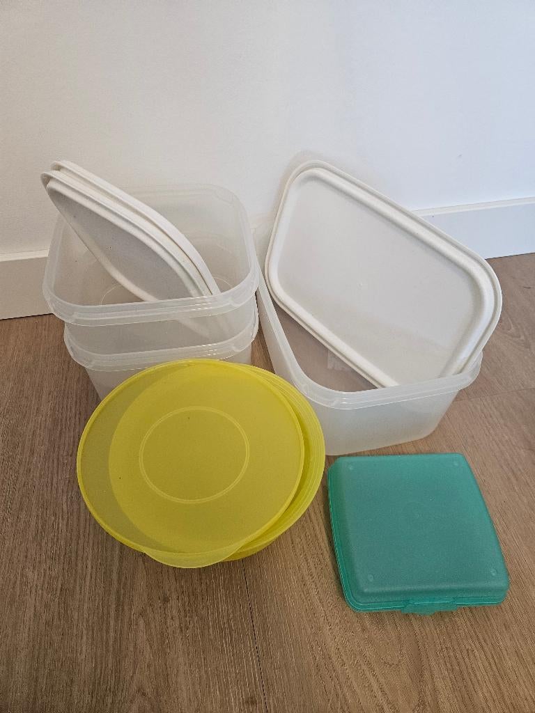 Diverse Tupperware bakjes, Ophalen of Verzenden, Groen, Bak of Kom