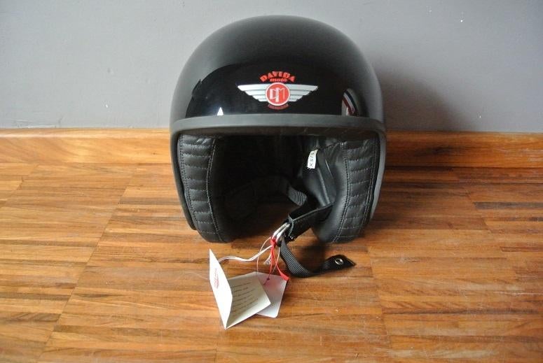 Davida motorhelm, toonzaalmodel, als nieuw (model 3), Motoren, XS, Kinderen, Ophalen of Verzenden, Integraalhelm
