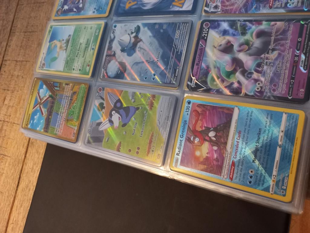 Pokemon kaarten, Ophalen of Verzenden, Zo goed als nieuw, Meerdere kaarten, Foil