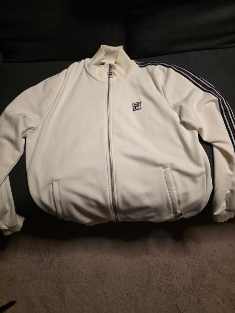 Fila vest, Kleding | Heren, Maat 52/54 (L), Wit, Ophalen of Verzenden, Zo goed als nieuw