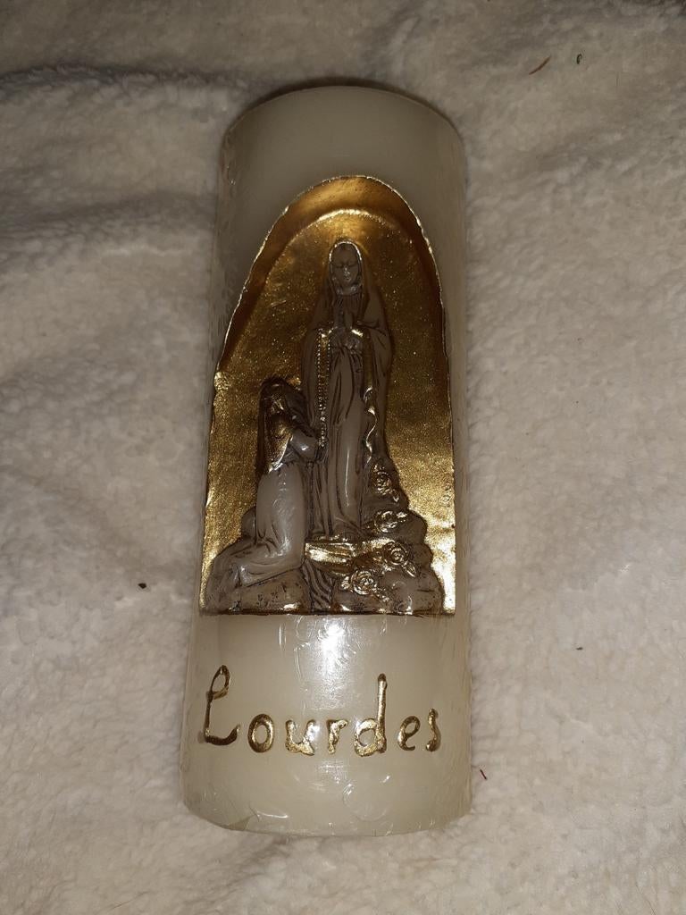 Noveenkaars Maagd Maria in Lourdes. , Ophalen of Verzenden