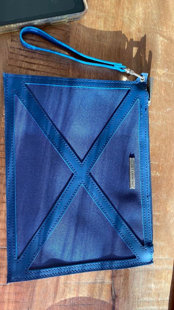 Jan Taminiau Toilettas, Sieraden, Tassen en Uiterlijk, Toilettassen, Ophalen, Nieuw, Blauw, Heer