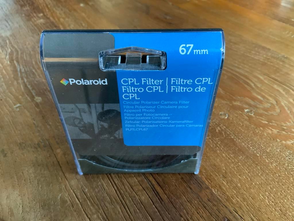 Polaroid 67mm CPL Polarisatiefilter - Nieuwstaat, Audio, Tv en Foto, Fotografie | Filters, Overige merken, Polarisatiefilter, 60 tot 70 mm