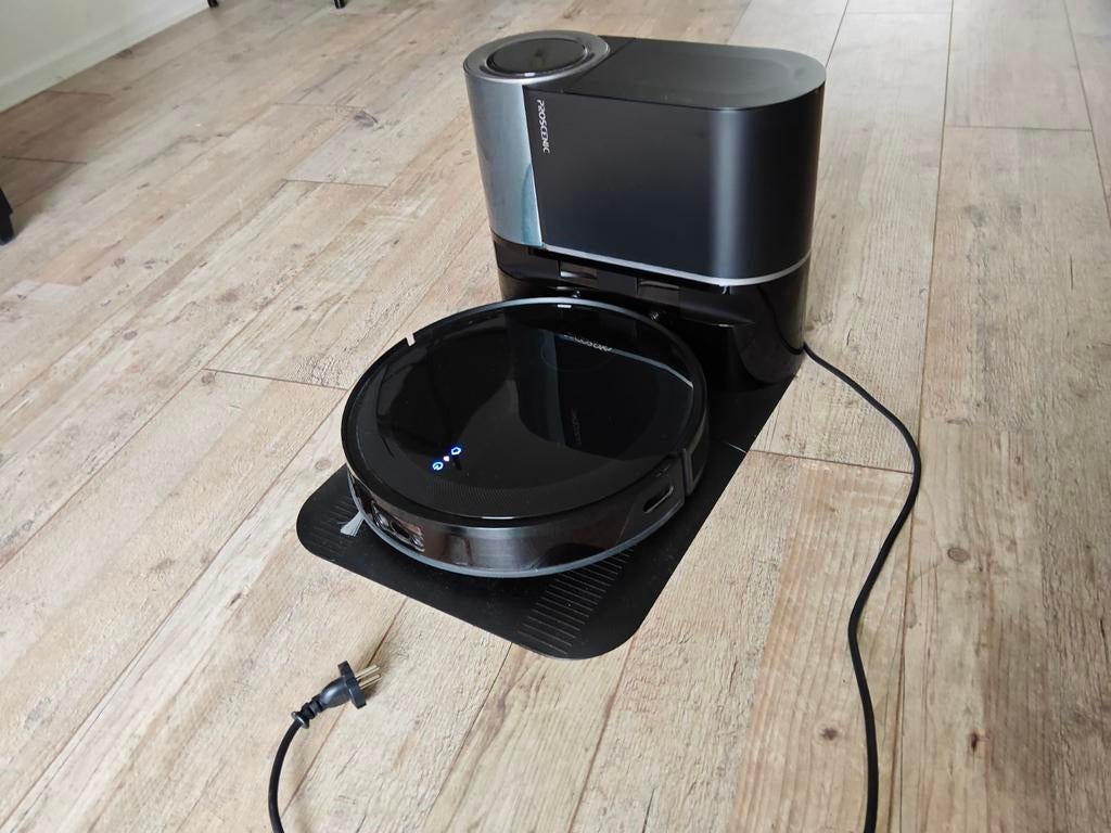 Proscenic X1 Robotstofzuiger met oplaadstation, Verzenden, Gebruikt, Stofzak, Robotstofzuiger