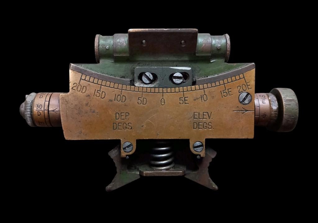Werkende  Canadese Vickers clinometer 1942, Ophalen of Verzenden, Nederland