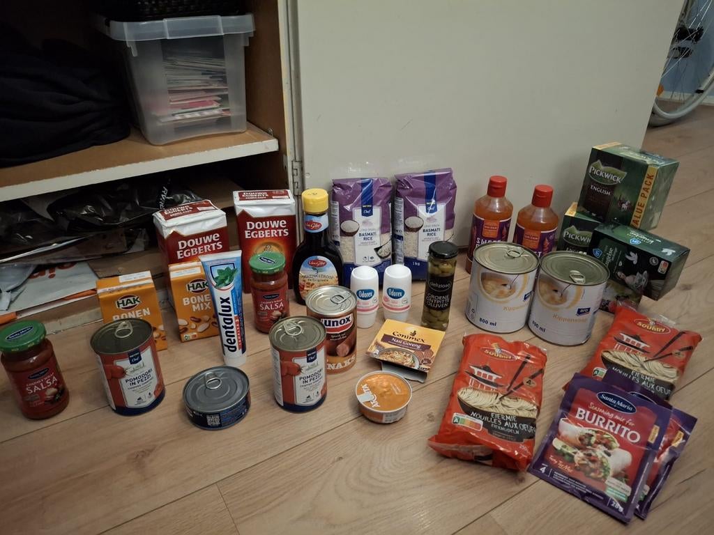 Boodtschappen, Ophalen