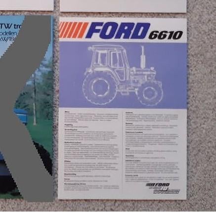 ford folder brochure new holland, Boeken, Catalogussen en Folders, Nieuw, Ophalen of Verzenden