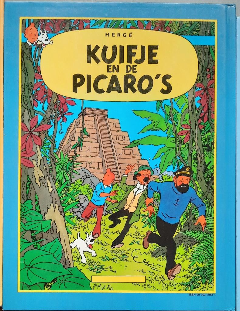 3 Kuifje boeken; 6 verhalen; harde kaft., Boeken, Ophalen of Verzenden, Zo goed als nieuw, Meerdere stripboeken, Hergé