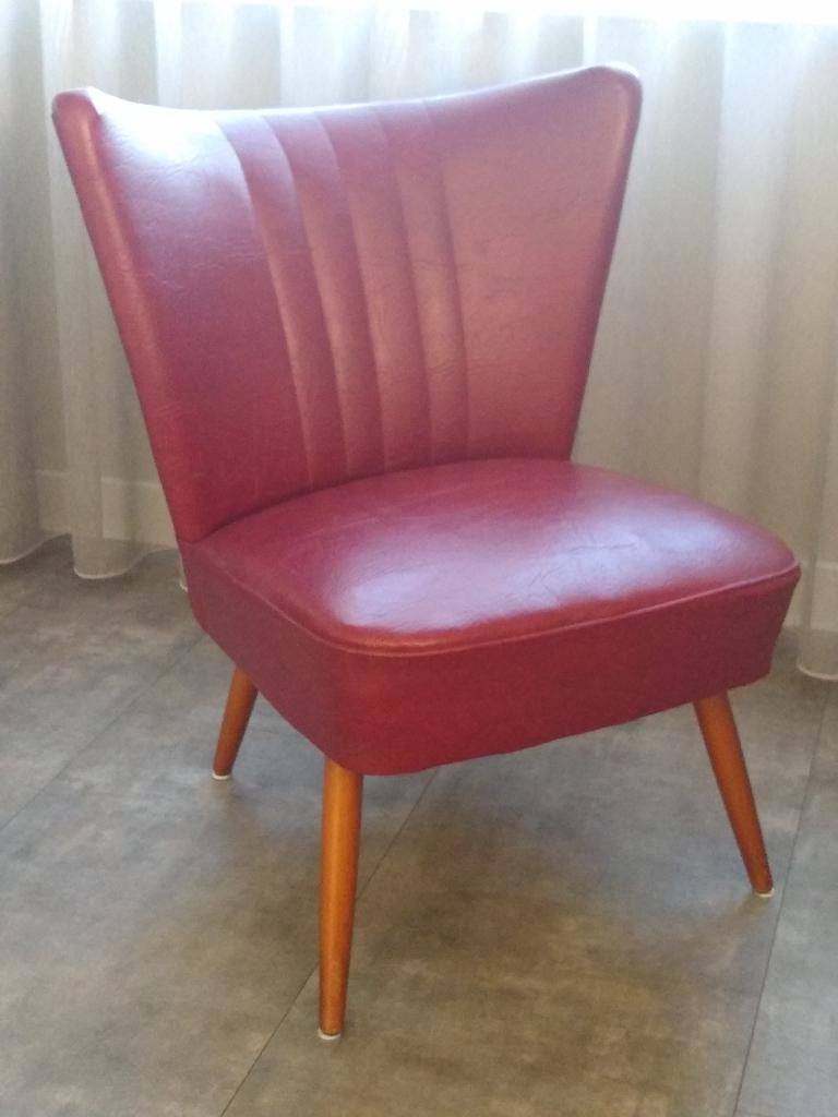 Fauteuil, Gebruikt, 75 tot 100 cm, Jaren 50, 50 tot 75 cm