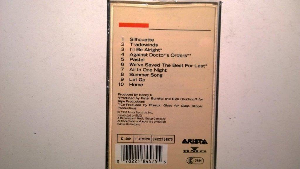 Kenny G - Silhouette (DCC), Cd's en Dvd's, Cassettebandjes, Luiksingel 25 1066JH Amsterdam, Sales@cddealer.nl, Ophalen of Verzenden