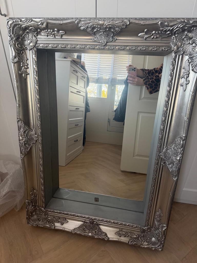 Rivera Maison Spiegel - Prachtige Decoratie! 2 Stuks, 100 tot 150 cm, Ophalen of Verzenden, Zo goed als nieuw, 75 tot 100 cm