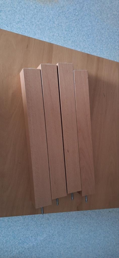 2 tafeltjes beuken kleur!, Ophalen of Verzenden