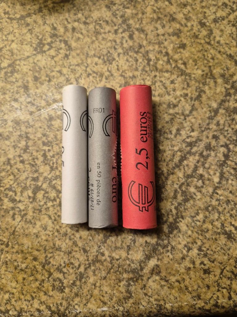 Muntrollen Andorra 2019 1+2+5 cent, Ophalen of Verzenden, Overige landen, 5 cent, Setje