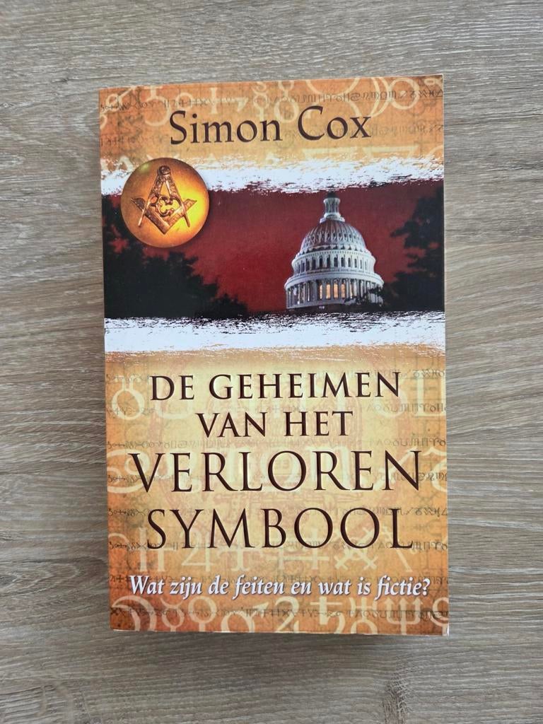 Simon Cox ' De geheimen vh Verloren Symbool', Ophalen of Verzenden