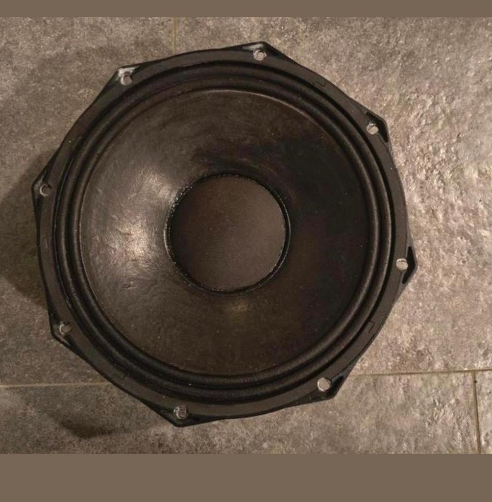 Phl audio x302 8 ohm 12 inch, Gebruikt, 60 tot 120 watt, Front, Rear of Stereo speakers, Ophalen
