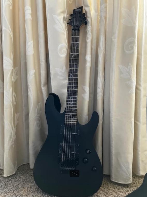 Schecter Damien-6 FR (2008) – Elektrische gitaar, Ophalen, Gebruikt, Solid body, Overige merken