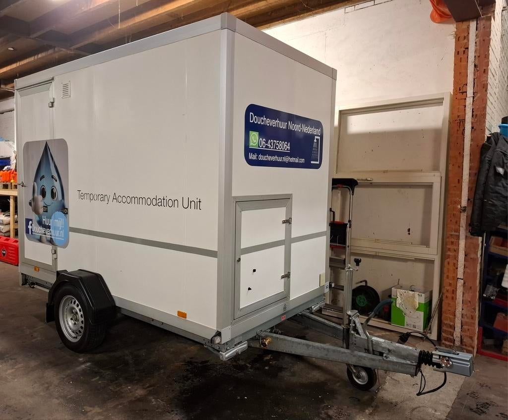 Mobiele badkamer € 95, per week, Doe-het-zelf en Verbouw, Overige Doe-het-zelf en Verbouw, Verzenden, Nieuw