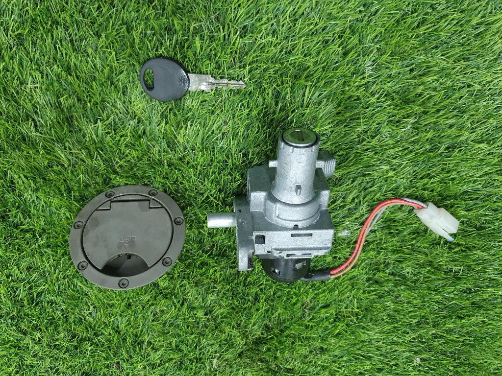 Yamaha Aerox / Neos slotenset contactslot tankdop slot kabel, Ophalen of Verzenden, Zo goed als nieuw, Blok, Yamaha