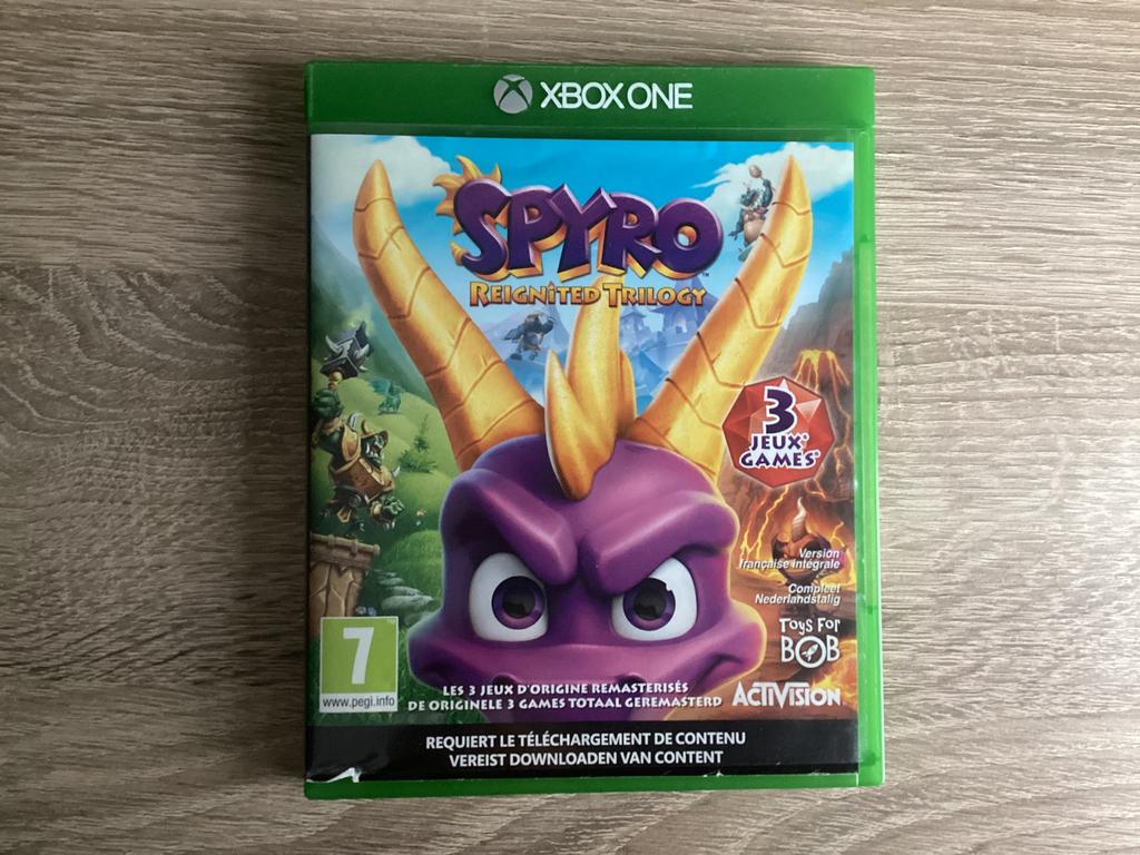 Spyro Reignited Trilogy – Xbox One, Spelcomputers en Games, Games | Xbox One, Avontuur en Actie, 1 speler, Ophalen of Verzenden