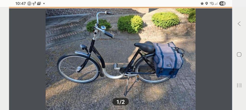 Lage instap fiets sparta, Ophalen, Sparta, 53 tot 56 cm, Gebruikt