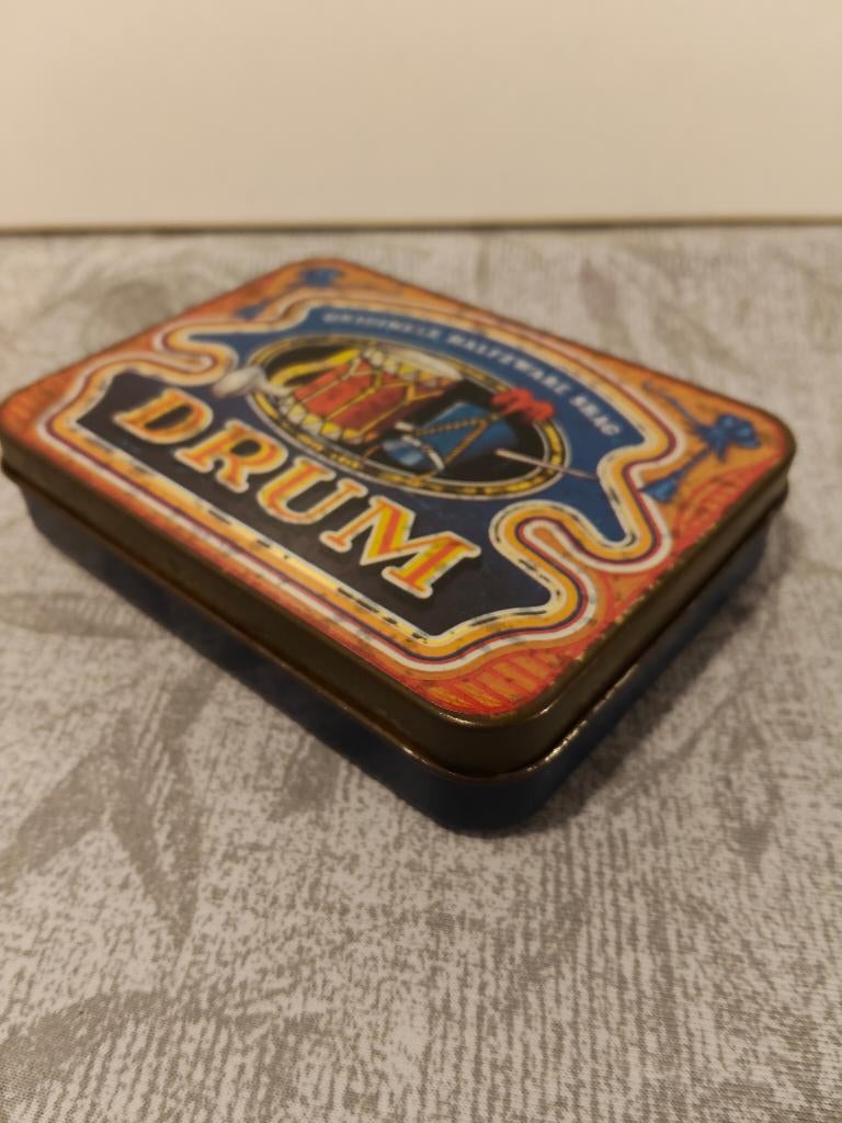 Oud vintage shag blikje, Ophalen of Verzenden, Gebruikt