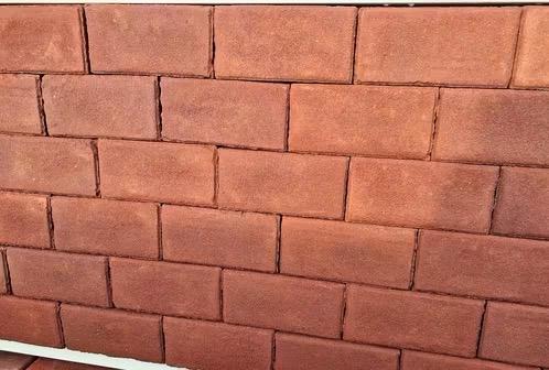 Gebakken klinkerkeien rood/paars 1000m2, Tuin en Terras, Overige materialen, Klinkers, Nieuw, Ophalen of Verzenden