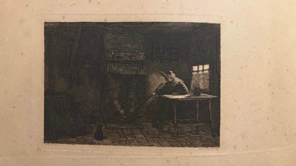 Josef Israel ets, Ophalen of Verzenden