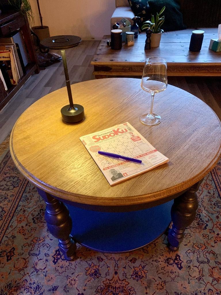 coffee table, Huis en Inrichting, Tafels | Salontafels, Ophalen, Farmhouse, 50 tot 100 cm, Rond