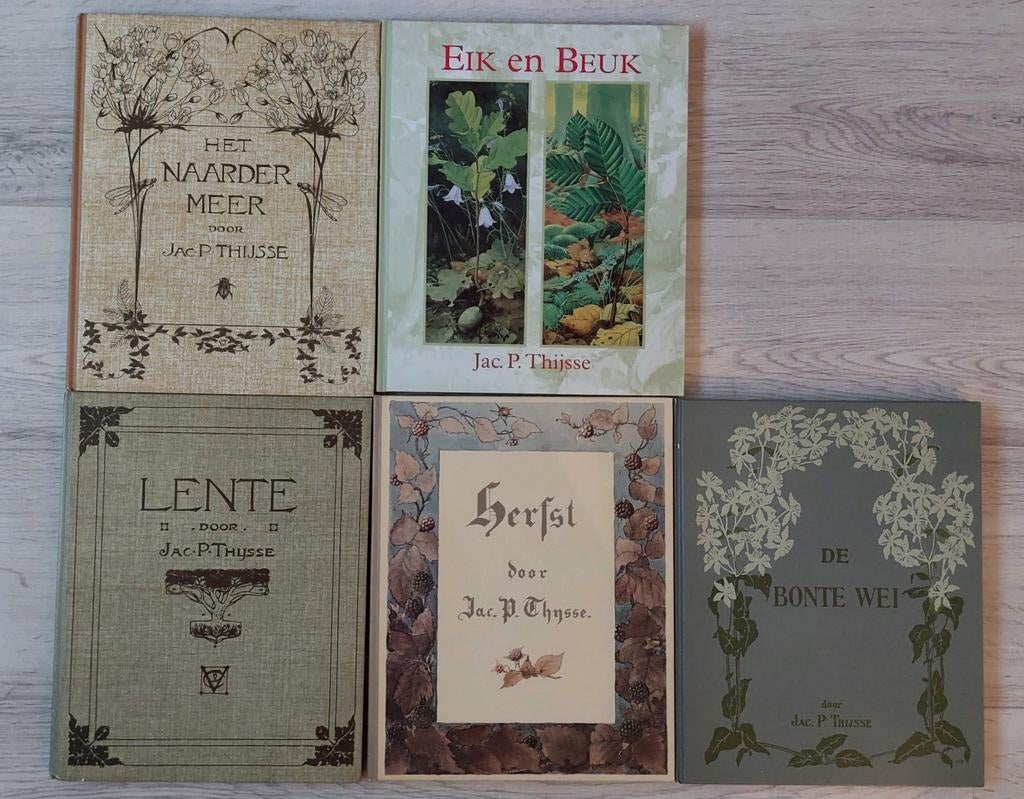 Albums /boeken Jac. P. Thijsse, Natuur algemeen, Jac. P. Thijsse, Ophalen, Gelezen