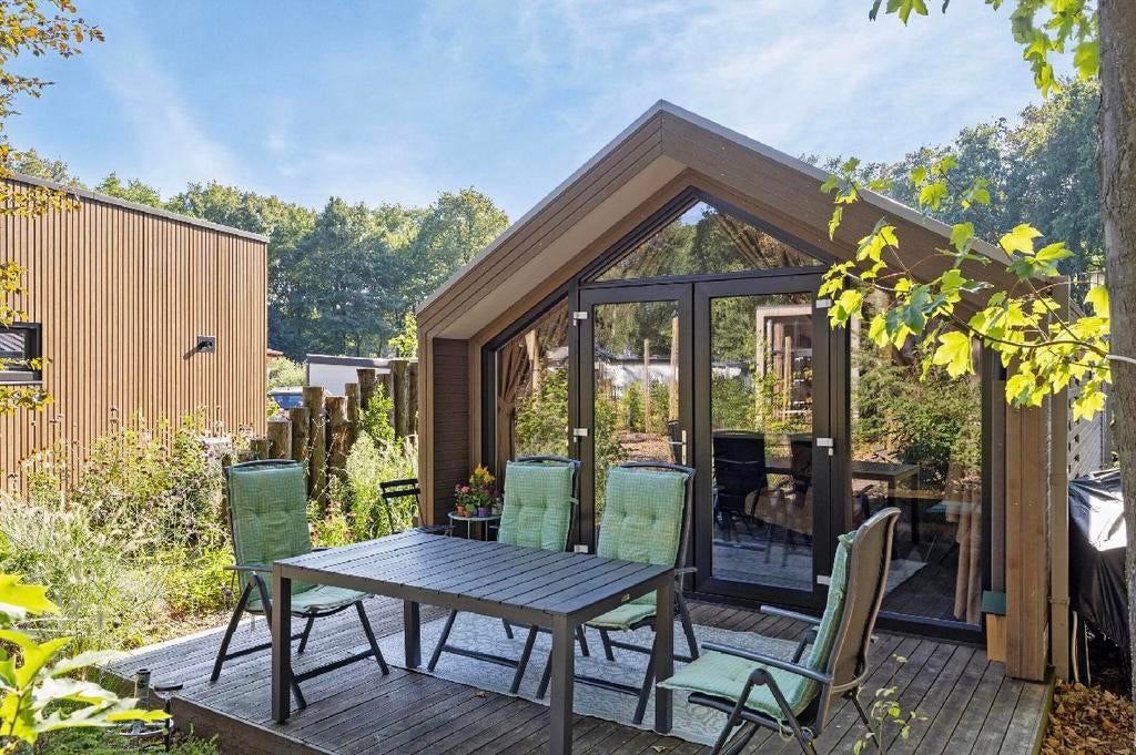 Vakantiehuisje op de Veluwe | Lieren | 4-persoons, In bos, 2 slaapkamers, Wasmachine, Recreatiepark