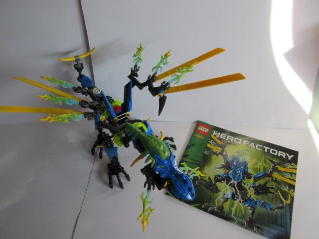 44009 Hero Factory draak, Dragon Bolt., Kinderen en Baby's, Speelgoed | Duplo en Lego, Zo goed als nieuw, Lego, Complete set, Ophalen of Verzenden