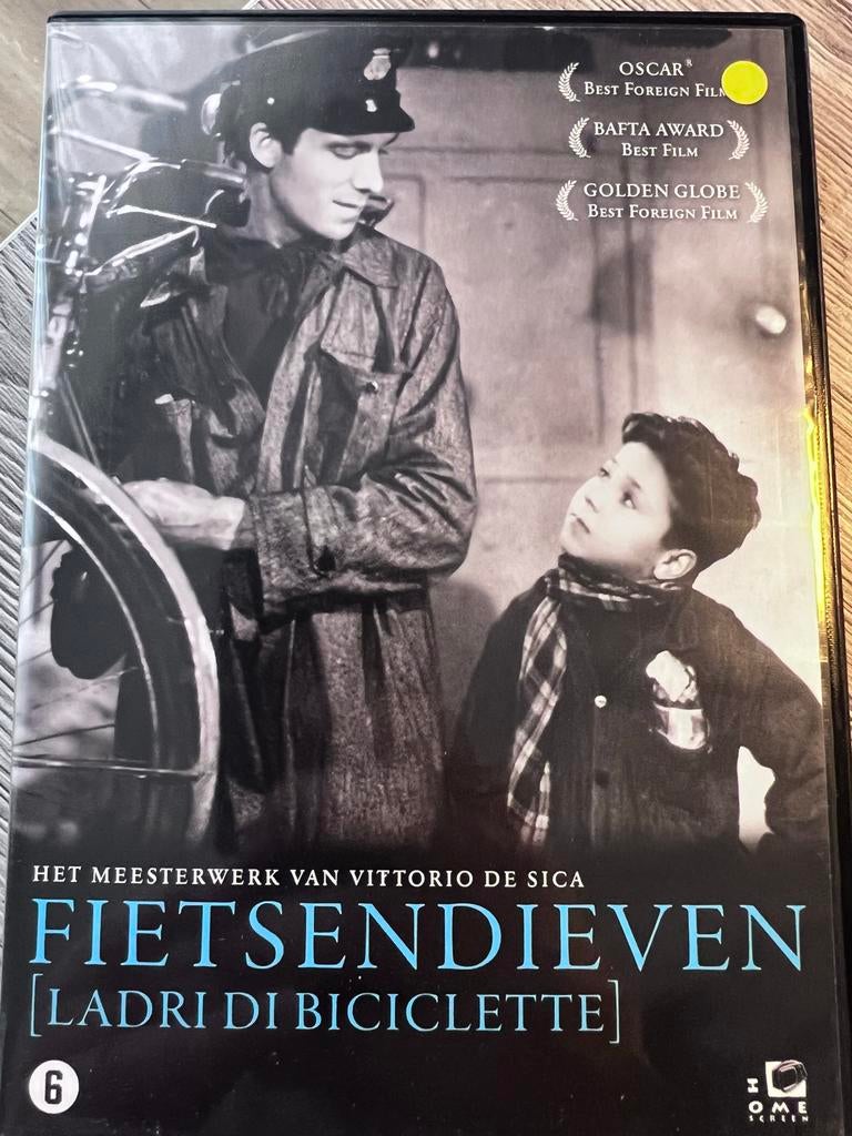 Fietsendieven DVD - Vittorio De Sica, Alle leeftijden, Ophalen of Verzenden, Zo goed als nieuw, Drama
