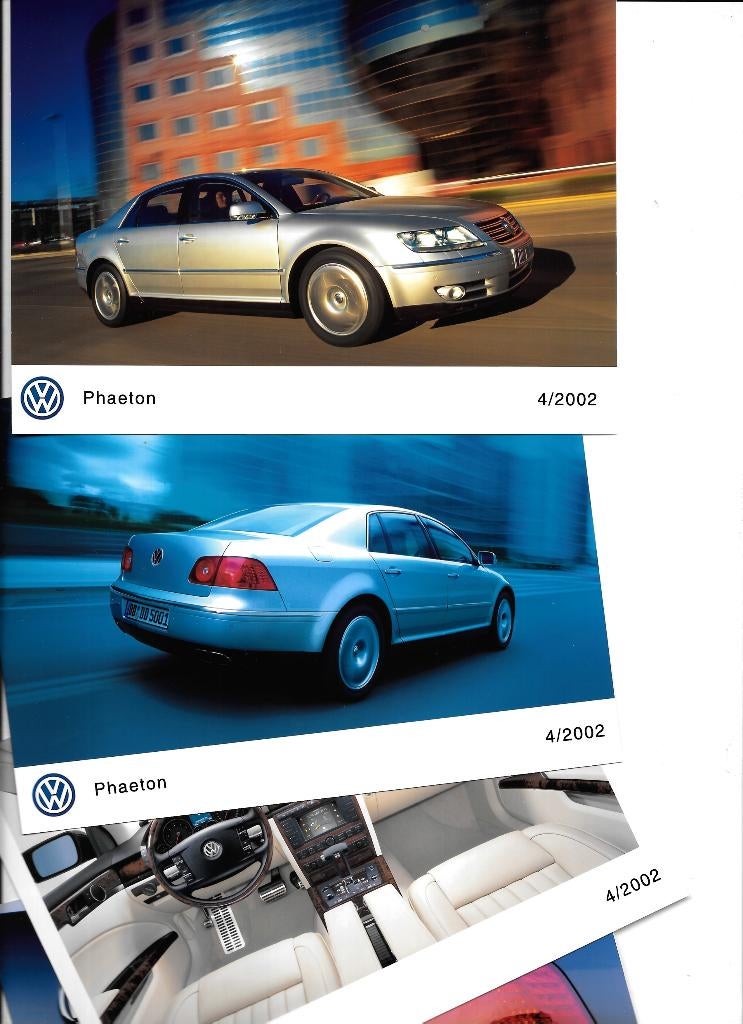 VOLKSWAGEN PHAETON 2002, Ophalen of Verzenden, Zo goed als nieuw, Volkswagen