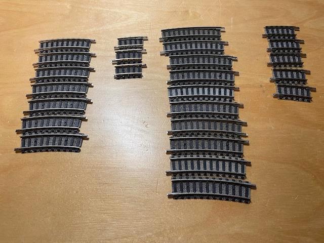 Fleischmann Piccolo n bochtjes, Gebruikt, Gelijkstroom, Fleischmann, Rails