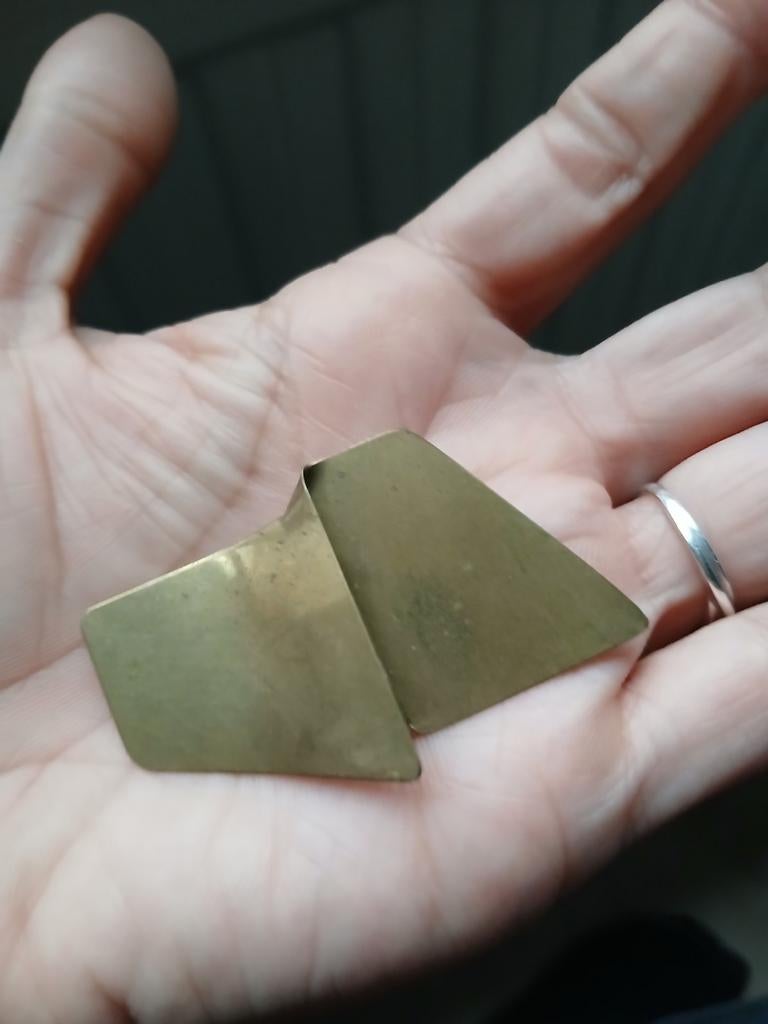 Vintage broche, Ophalen of Verzenden, Zo goed als nieuw, Overige materialen