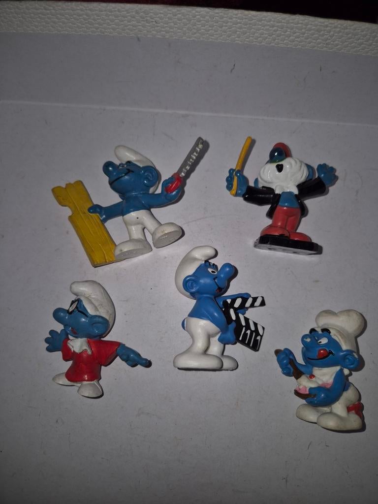 Smurfen beeldjes, Ophalen of Verzenden, Gebruikt, Verschillende Smurfen, Overige typen