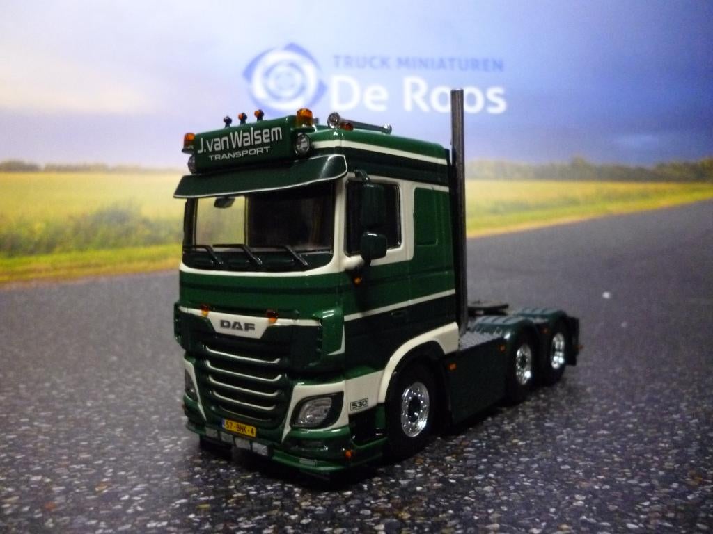 WSI DAF XF 106 J. van Walsem met certificaat, Ophalen of Verzenden, Nieuw, Bus of Vrachtwagen, Wsi